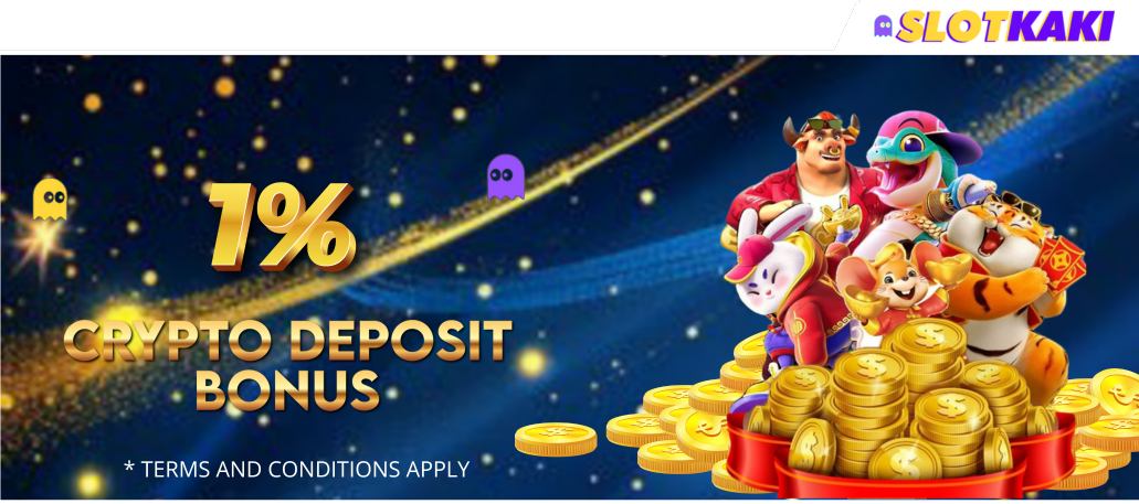 CRYPTO DEPOSIT BONUS 1%